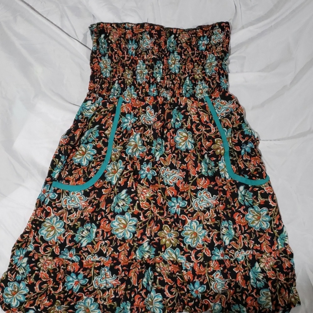 Tube top dress